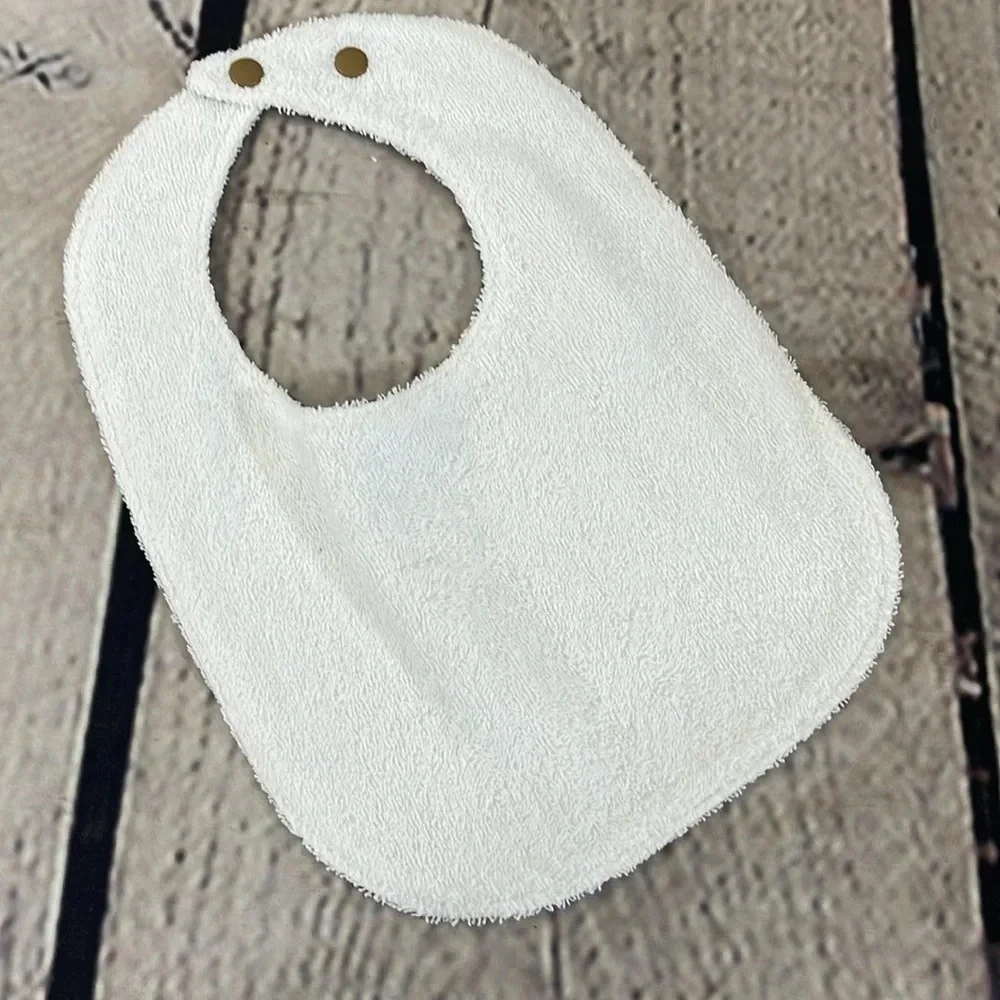 Designer handcrafted Thanksgiving turkey bib